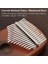17 Anahtar Kalimba Başparmak Piyano, Çocuklar Yetişkinler Yeni Başlayanlar Müzik Meraklıları Için Taşınabilir Parmak Piyano Kalimba Müzik Aleti (Yurt Dışından) 4