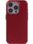 iPhone15 Pro Magnetic Telefon Kılıfı Deri Kaplamalı Pc+Tpu Çizilmeye Dayanıklı Arka Kapak Kırmızısı (Yurt Dışından) 2