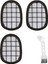 Philips FC6812, FC6813, FC6822 Için Elektrikli Süpürge Filtre Aksesuar Seti (Yurt Dışından) 1