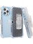 iPhone15 Pro Cep Telefonu Kılıf Anti-Çizgi Slayt Kemeri Kuşkusu Kickstand Sack Shell-Sky Blue (Yurt Dışından) 3