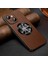 iPhone15 Plus Cowhide Doku Pu Deri+Tpu Kasası Magsafe-Brown ile Uyumlu Anti-Drop Telefon Kapağı (Yurt Dışından) 2