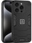 iPhone15 Pro Telefon Kılıfı Çift Katman Şok Geçirmez Koruma Kapağı Black (Yurt Dışından) 1