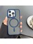 Magsafe Mat Telefon Kapak Sapfire ile Uyumlu iPhone15 Pro Max Şok Geçirmez Kılıf Için Yumuşak Tpu+Sert Pc Kılıf (Yurt Dışından) 5