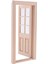 1/12 Ahşap 6 Panel Tek Kapı Çerçevesi Modeli Minyatür Bebek Evi Dıy Dekorasyon Mutfak Oyunu Parti Oyuncakları Dollhouse Için (Yurt Dışından) 4