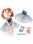 12 Inç 30 cm 9 Hareketli Eklemler 1/6 Bjd Bebek Makyaj Giydirme Sevimli Göz Küresi Bebek Moda Elbise ile Kızlar Için Oyuncak A (Yurt Dışından) 4