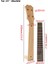 Gülağacı Ukulele Boyun Bitmemiş Tenor Ukulele Luthier Mesnetli Elmas Kafa Şekli Dıy Ukulele Parçaları, 26 Inç (Yurt Dışından) 3
