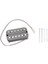 Elektro Gitar Humbucker Manyetikler Boyun Alnico V Pikap Siyah (Yurt Dışından) 2