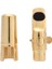 Caz Soprano Saksafon 5c Metal Ağızlık + Pedler Minderler + Altın Kaplama ile Kapak Tokası (Yurt Dışından) 1