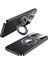 Magsafe-Black ile Uyumlu iPhone15 Pro Rublicted Hard Pc Telefon Kapağı Için Şok Geçirmez Kickstand Case (Yurt Dışından) 1