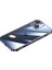 iPhone15 Case Için Tpu+Temperli Cam Temiz Koruyucu Telefon Kabuk Titanyum Mavi (Yurt Dışından) 1