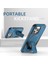 iPhone15 Pro Max Case Için Magsafe Tpu+Pc Telefon Kabuğu ile Uyumlu Kickstand-Dark Blue (Yurt Dışından) 2