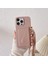 iPhone15 Plus Için Litchi Doku Telefon Kılıf Kılıfı Torba Deri Kaplamalı Pc Kapağı Omuz Kayışı Pink (Yurt Dışından) 1