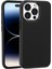 iPhone15 Pro Max Pc+Tpu Hibrid Telefon Kabuğu Anti-Çizelge Anti Ka Yüzey Telefon Kılıfı Kapak Black (Yurt Dışından) 1