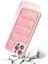 iPhone15 Pro Max Glitter Bling Telefon Kılıfı Aşağı Ceket Anti-Çizelge Kapak Pembe (Yurt Dışından) 3