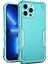 iPhone15 Pro Slip Olmayan Şeritler Için Cep Telefonu Kapağı Damla Koruma Pc+Tpu Geri Case Sky Mavi (Yurt Dışından) 1