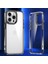 iPhone15 Pro Cep Telefonu Kılıfı Bump Kanıtı Clear Tpu+Pc Arka Kapak Black (Yurt Dışından) 1
