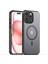 iPhone15 Pro Case Case Yarı Saydam Mat Slim Phone Cover-Black Için (Yurt Dışından) 1