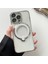 iPhone15 Pro Case Anti-Drop Pc+Tpu Ring Kickstand Telefon Kapağı Magsafe-Silver ile Uyumlu (Yurt Dışından) 1