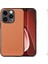 Yüksek Alüminyum Silicon Cam Film Karbon Fiber Deri+Pc Kapak Kılıflı iPhone15 Pro Telefon Kılıfı (Yurt Dışından) 1