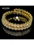 Sarı Aousıx Yeni Moda Kristal 2 Satır Bilezik ve Bilezik Kadınlar Için 8 Renk Rhinestone Germe Bileklik Üst Kol Bilezik Takı (Yurt Dışından) 5