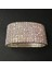 Gümüş Kaplı 10 Satırlar Diamante Rhinestone Elastik Gelin Bileklik Bileklik Streç Bileklik Brazaletes Pulseras Mujer Pulseira Feminina Bilezik (Yurt Dışından) 3