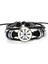 Stil 13 Vegvisir Viking Pusula Deri Bilezik Vintage Trinity Nordic Runes Odin Desen Cam Bilezik Bilezik Erkekler Için Takı Hediyeler (Yurt Dışından) 5