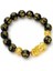 Stil 6 12MM Feng Shui Obsidyen Taş Boncuk Bilezik Erkek Kadın Unisex Bileklik Altın Siyah Pixiu Zenginlik ve Iyi Şanslar Kadın Bilezik (Yurt Dışından) 3