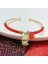 8 Mutluluk Tigerfishlockgourd Charms Şanslı Zengin Kırmızı Iplik Halat Altın Kaplama Manşet Bilezik Kadınlar Için Bilezik Kadın Kadın Yeni Yıl Hediyeleri YBR623 (Yurt Dışından) 5