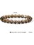 23CM Tarzı Amazonit Erkekler Bilezikler Doğal Şifa Enerji Kaplan Gözü Bilezik Cilalı Lapis Lazuli Boncuk Bileklik Elastik Pulsera Kadın Takı (Yurt Dışından) 5