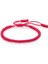 Kırmızı Gül Renkli Halat Şanslı Knot Bilezikler Kadın Erkek Charm Dokuma El Yapımı Bilezik Örgülü Ayarlanabilir Boyut Budizm Takı Pulseras (Yurt Dışından) 1