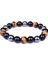 10 mm Tarzı No.15 Boyutu Kaplan Gözü ve Hematit Bilezikler Erkekler Kadınlar Için Doğal Obsidyen Boncuk Bilezikler Koruma Manyetik Sağlık Takı Pulsera (Yurt Dışından) 2