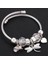 0041PK Dragonfly Love Trendy Elastik Metal Boncuk Bilezik Takı 6 Renk Yılan Zincir Bilezik Boncuklu Bilezik Fit Takı (Yurt Dışından) 5