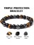 21CM Tarzı No.5 Boyutu Yeni Doğal Obsidyen Hematit Kaplan Gözü Boncuk Bilezikler Erkekler Için Manyetik Sağlık Koruma Kadınlar Soul Takı Pulsera Hombre (Yurt Dışından) 2