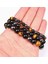 21CM Tarzı No.5 Boyutu Yeni Doğal Obsidyen Hematit Kaplan Gözü Boncuk Bilezikler Erkekler Için Manyetik Sağlık Koruma Kadınlar Soul Takı Pulsera Hombre (Yurt Dışından) 3