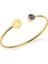 Altın Tarzı Eylül Paslanmaz Çelik Kalp Atışı Kardiyogram Bilezikler Kadınlar Için Kristal Birthstone Açık Manşet Bileklik Stetoskop Takı Hemşire Için Hediyeler (Yurt Dışından) 1