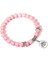 23CM Tarzı Saf Altın Rengi El Yapımı Doğal Taş Lotus Ohm Buda Boncuk Bilezik Pembe Zebra Taş Lotus Charm Bilezik Kadın Erkek Yoga Takı Hediyeler Için (Yurt Dışından) 1