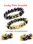 Ayarlanabilir Stil Stil 7 Feng Shui Obsidyen Taş Boncuk Bilezik Bileklik Altın Siyah Pixiu Servet Iyi Şanslar Kadın Bilezik Erkek Kadın Unisex (Yurt Dışından) 2