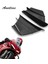 Parlak Karbon Görünümü Stili Motosiklet Kanatçık Aerodinamik Kanat Kiti Spoiler Honda CBR650R CBR650F CBR500R CBR1000RR Yamaha Bws Rs Jog Joe Gp (Yurt Dışından) 3