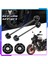 Mt-09 Arka Stil Yamaha Mt-07 Fz-07 MT07 FZ07 mt FZ09 Motosiklet Tekerlek Koruyucu mt Fz Için Arka Ön Aks Çatal Crash Slider (Yurt Dışından) 3