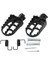 Siyah Stil Motokros Footrest Ayak Pegs Footpeg PW50 PW80 Pw TW200 TTR90 TTR90E Pit Dirt Bike Motosiklet (Yurt Dışından) 1