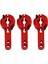 3x 25 T 35MM Diş Diş Direksiyon Yarım Servo Kol Boynuz 1/8 1/10 Rc Araba Tekne Himoto Redcat Eksenel (Yurt Dışından) 1