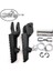 Siyah Footrests Stili Honda CBR600RR CBR600 Rr Için Motosiklet Ön Ayaklık Ayak Pegs Seti (Yurt Dışından) 1