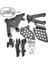 Siyah Footrests Stili Honda CBR600RR CBR600 Rr Için Motosiklet Ön Ayaklık Ayak Pegs Seti (Yurt Dışından) 2