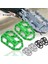 Siyah Logo Stili Kawasaki VERSYS-X300 VERSYS650 Versys Için Motosiklet C Kütük Geniş Footrest Pedalı Dinlenme Footpegs (Yurt Dışından) 5