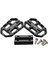 Titanyum Ayaklıklar Stili Nuoxintr Motosiklet Kütük Geniş Ayak Pegs C Alüminyum Pedallar Dinlenme Footpegs Bmw F750GS F850GS G310GS R1200GS Sr Siyah (Yurt Dışından) 2