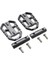 Titanyum Ayaklıklar Stili Nuoxintr Motosiklet Kütük Geniş Ayak Pegs C Alüminyum Pedallar Dinlenme Footpegs Bmw F750GS F850GS G310GS R1200GS Sr Siyah (Yurt Dışından) 3