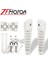 Ön ve Arka Stil Motosiklet Ön Arka Footrests Ayak Mandalları Kawasaki Ninja 250 Z750 Z800 Zx ER6F ER6N Zx-6r 636 Zx-9r ZX-10R ZX-12R Zx-1 (Yurt Dışından) 5