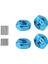 Alüminyum Alaşım 12MM Birleştirici Tekerlek Hub Hub Hex Adaptör Wltoys Için Yükseltmeler 144001 1/14 Rc Araba Yedek Parçaları, Mavi (Yurt Dışından) 6