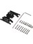 Metal Merkezi Şanzıman Sabitleme Kaidesi Koruma Plakası 1/24 Rc Paletli Araba Eksenel SCX24 Jlu C10 Sürgü, Siyah (Yurt Dışından) 1