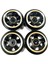 4 Adet Pirinç 1.0 Beadlock Jant Tekerlek Göbeği Karşı Ağırlık Eksenel SCX24 1/24 Rc Paletli Araba Yükseltme Parçaları, Siyah (Yurt Dışından) 1